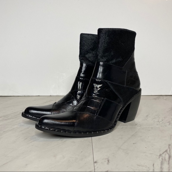 Jeffrey Campbell Caballeros Black Western Boot 6 - Picture 15 of 15